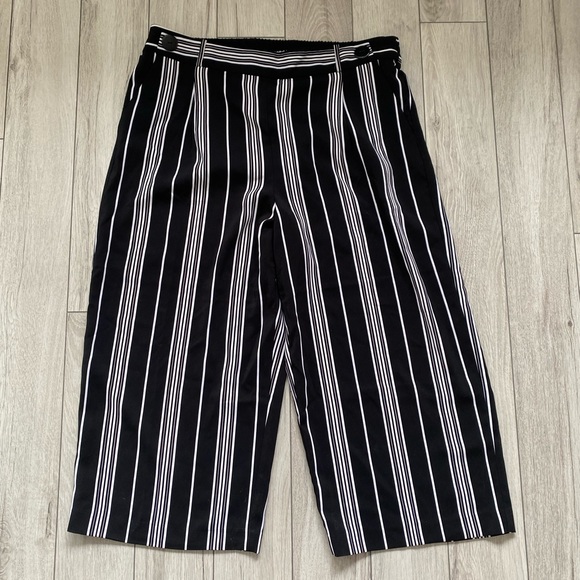 Addition Elle Striped Wide Leg Trouser - 1X - Picture 1 of 2
